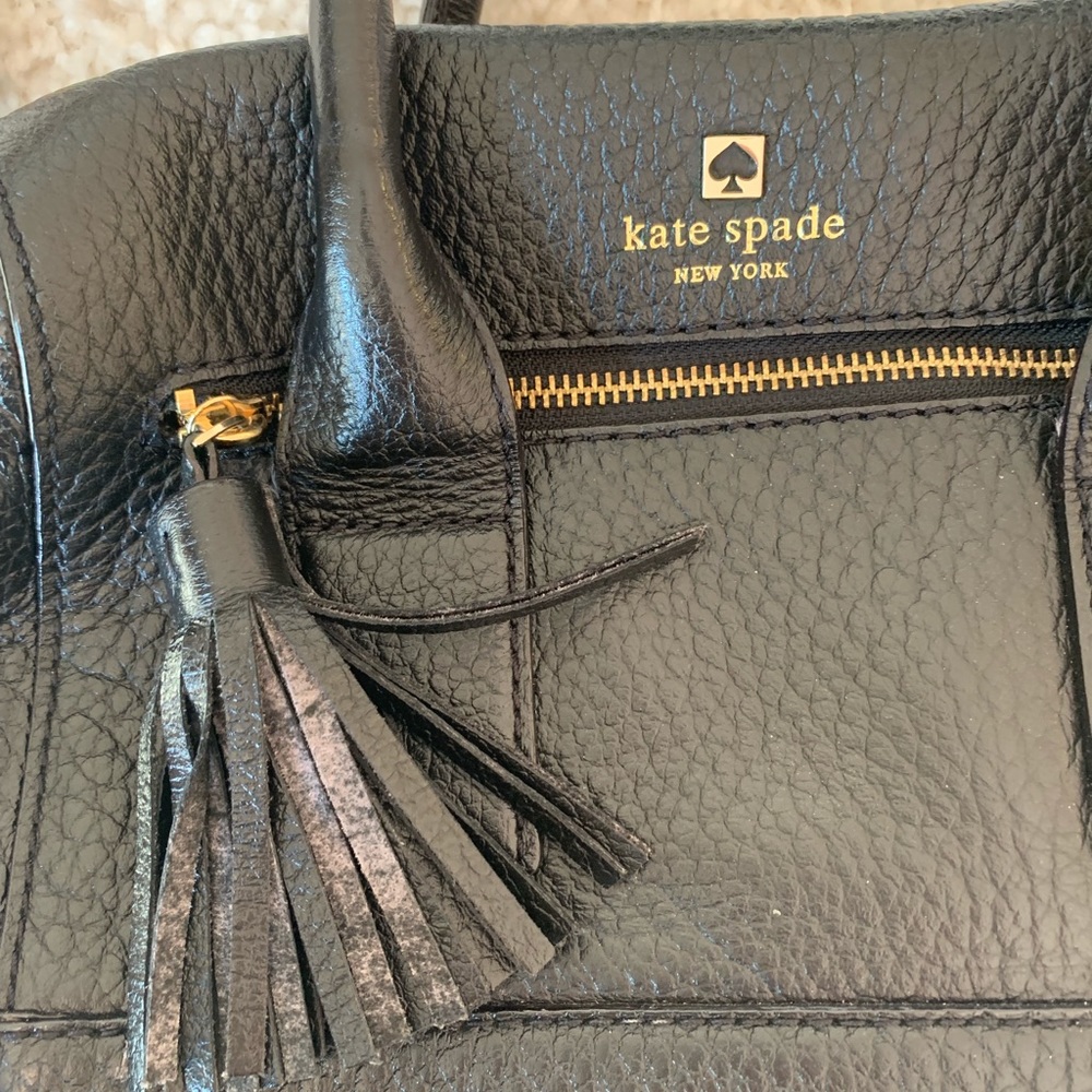 Kate Spade Black Leather Purse